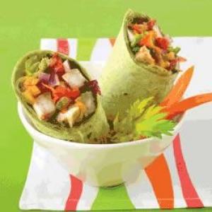 Grilled Chicken Salad Wraps_image