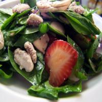 Spinach Salad With Strawberries_image