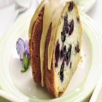 Blueberry Coffee Cake with Maple Glaze image