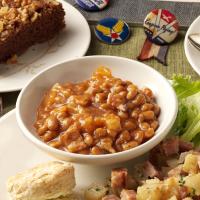Pineapple-Bacon Baked Beans image