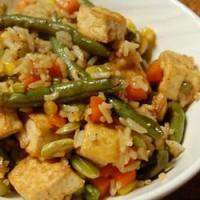 Low-Cal Vegan Asian-Style Tofu-Vegetable Stir-Fry_image
