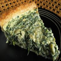Tre's Spinach and Feta Cheese Quiche image