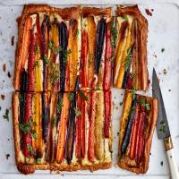 Carrot Tart With Ricotta and Feta_image