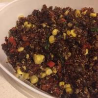 Spicy Quinoa, Bean, and Pepper Salad image