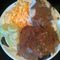 Country-Style Smothered Steak_image