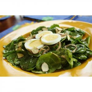Wilted Spinach and Almond Salad_image