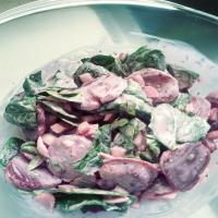Maddy's Quick and Easy Beet and Spinach Salad_image