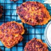 Carrot and Sweet Potato Fritters_image