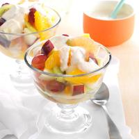 Fruit Salad with Citrus Yogurt Sauce image