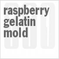Raspberry Gelatin Mold_image