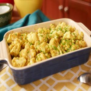MIRACLE WHIP Curry-Roasted Cauliflower_image