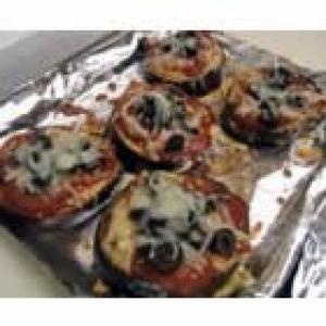 Mini Eggplant Pizzettes Recipe - (4.8/5) image