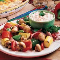 Roasted Vegetables with Dip image