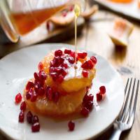 Seared Grapefruit With Ginger Maple Syrup_image