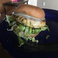 Delicious Ahi Fish Burgers with Chives image