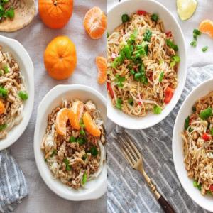 One Recipe, Two Meals Chicken Lo Mein image