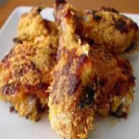 SWEET & HOT OVEN FRIED CHICKEN_image