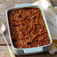 Sweet and Spicy Baked Beans image