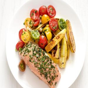 Salmon with Summer Vegetables_image