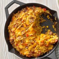 Cheddar Corn Pudding with Bacon_image