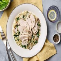 Instant Pot Lemon Frozen Chicken with Orzo image