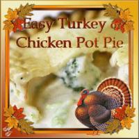 Easy Turkey or Chicken Pot Pie Recipe - (4.4/5) image