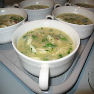 Crab & Asparagus Soup image