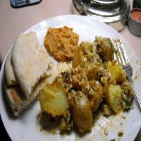 Roasted Cauliflower and Potatoes With Lemon and Feta_image