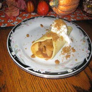Apple Brown Betty Crepes image