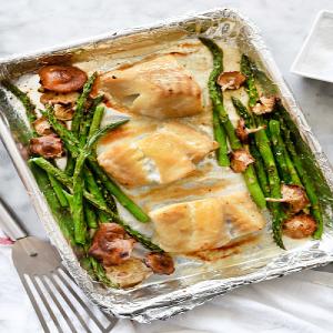 Broiled Miso Cod With Vegetables_image