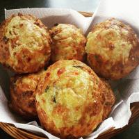 Cheddar Cheese Muffins image