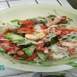 Shrimp, Jicama and Chile Vinegar Salad_image