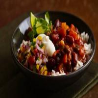 Three-Bean Chili and Rice image