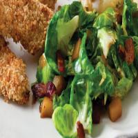 Sauteed Brussels Sprouts with Apples and Bacon image