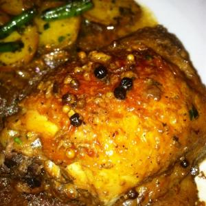 Baked Marinated Chicken Thighs image