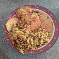 Persian Rice with Potato Tahdig_image