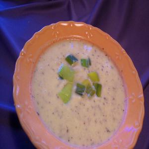 Creamy Fennel and Leek Soup_image
