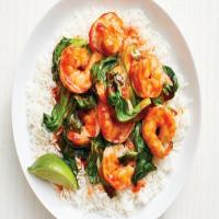Shrimp and Bok Choy Stir-Fry image