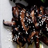 Soy-Glazed Shiitake Mushrooms image