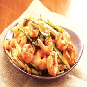 Shrimp-Vegetable Noodle Stir-Fry_image