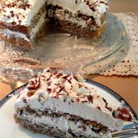 Hungarian Flourless Hazelnut Cake image