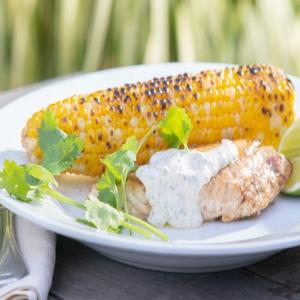Brown Butter Striped Bass with Lime and Cilantro Aioli_image
