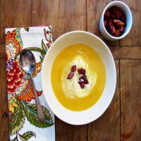 Roasted Butternut Squash Soup with Creme Fraiche image