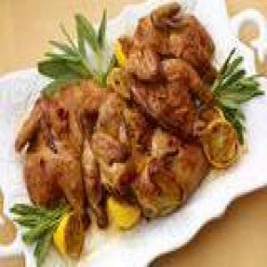 Butterflied Cornish Hens with Sage Butter_image