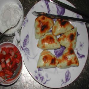 Pierogies Crostini, With Two Toppings_image