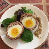 Scotch Eggs with Mustard Sauce image