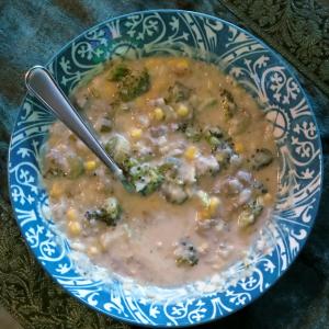 Broccoli and Leftover Mashed Potato Soup image
