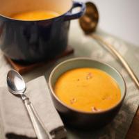 Roasted Sweet Potato Soup with Ham Hocks image