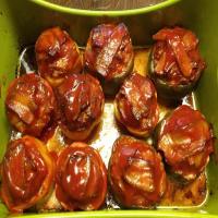 Stuffed Green, Yellow and Red Peppers_image