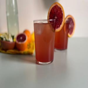 Blood Orange-Vanilla Shrub Recipe by Tasty image